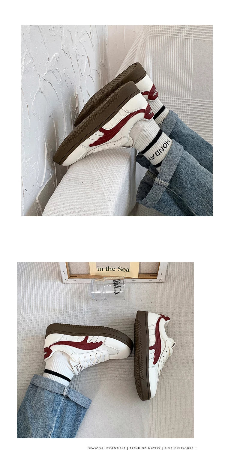 Vintage style training shoes for women in summer, new design, thick sole, versatile and comfortable casual sneakers, rare and stylish height-increasing sports platform shoes.